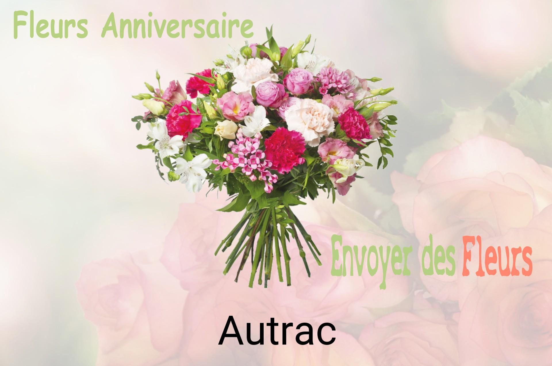 Bouquet de fleurs d’anniversaire livré à Autrac